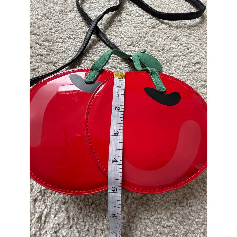 Cherry Shaped Crossbody Red Purse Kawaii Y2K Pin-Up Retro - Picture 4 of 4